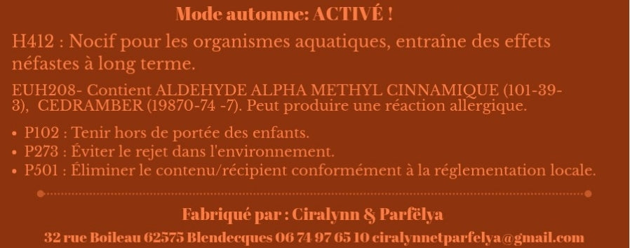 Mode automne: ACTIVÉ !