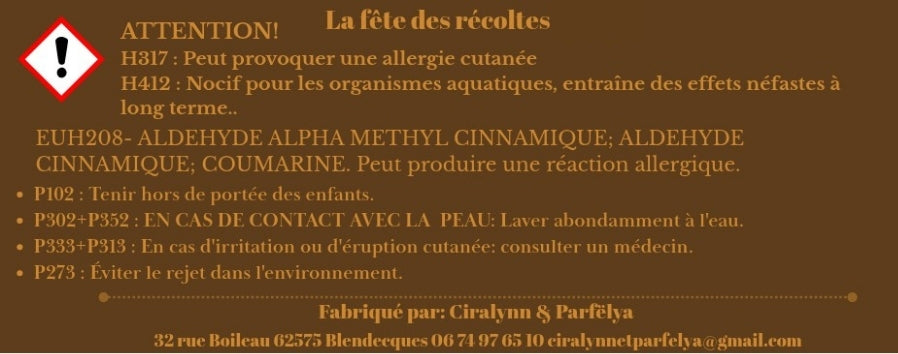 La fête des récoltes